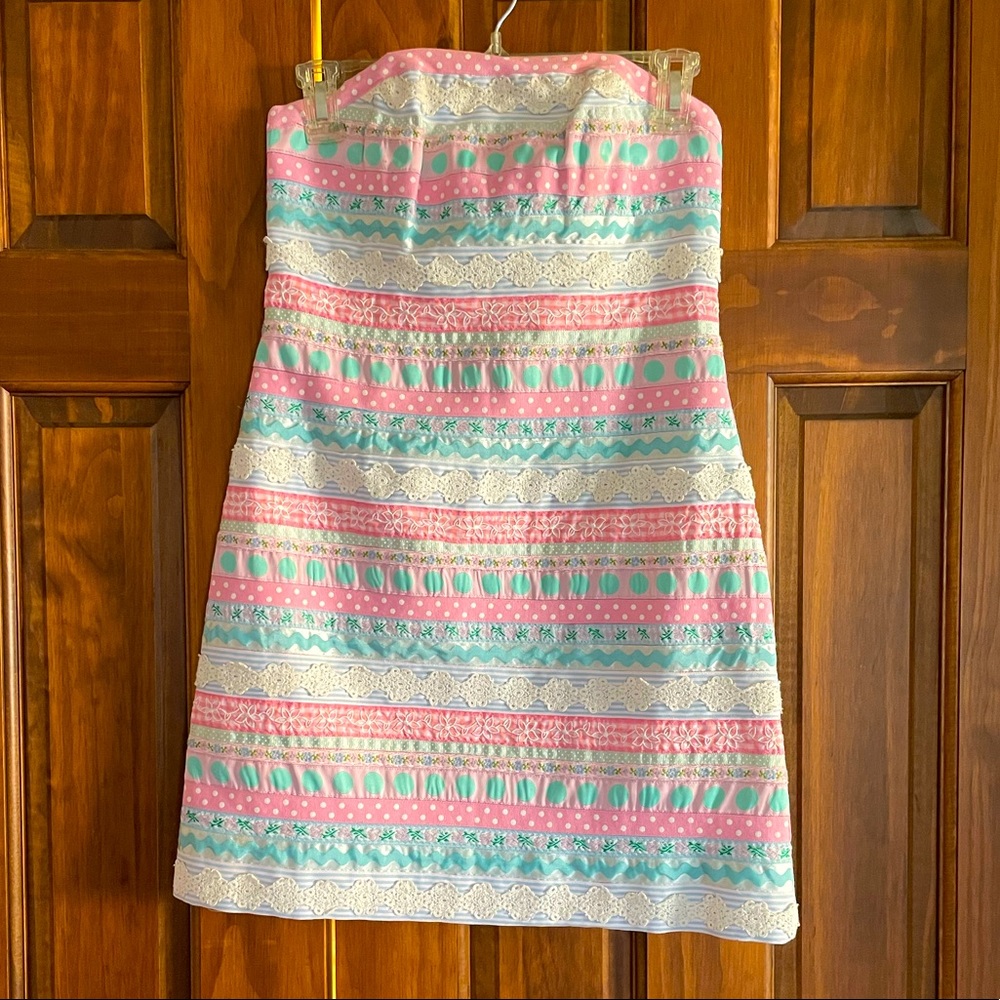 Vintage Lilly Pulitzer Ribbon Dress
